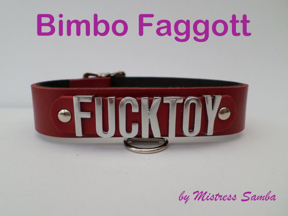 Bimbo Faggott Fucktoy