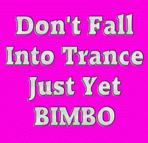 Don't Fall Into Trance Just Yet Bimbo