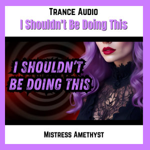 I Shouldn't Be Doing This