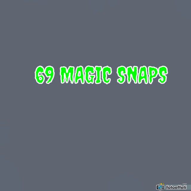 69 MAGIC SNAPS 