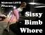 Sissy BIMBO Whore