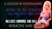 A lesson in cocksucking Includes Rimming