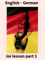 JOI LESSON IN ENGLISH-GERMAN