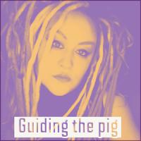 Guiding the pig to suck his own sausage 