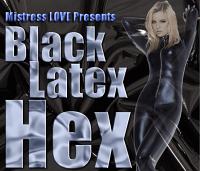 Black Latex Hex Black Latex Hex